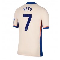 Pánský Fotbalový dres Chelsea Pedro Neto #7 2024-25 Venkovní Krátký Rukáv